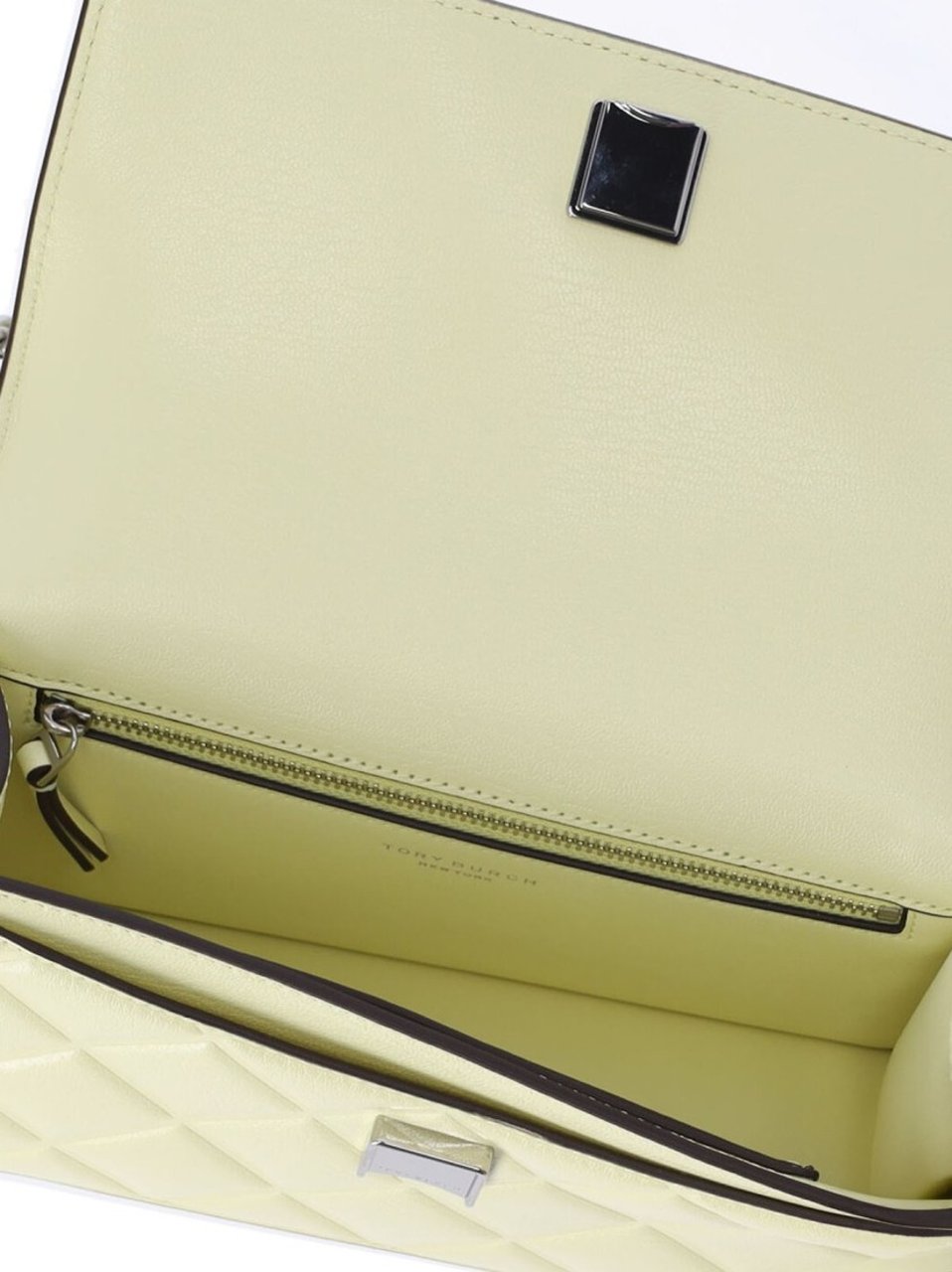 Tory Burch "Fleming" Small Shoulder Bag – Yellow Geel