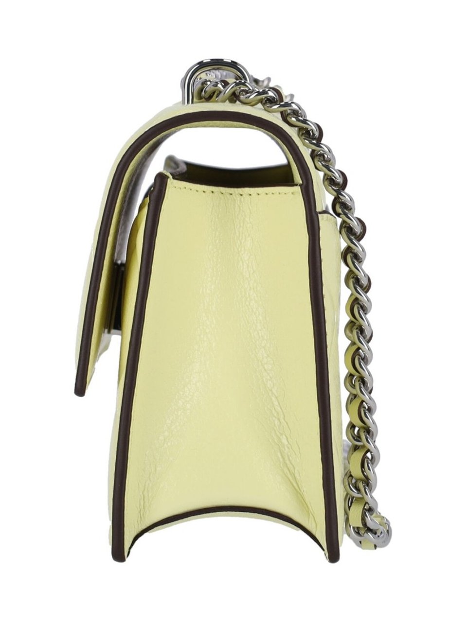 Tory Burch "Fleming" Small Shoulder Bag – Yellow Geel