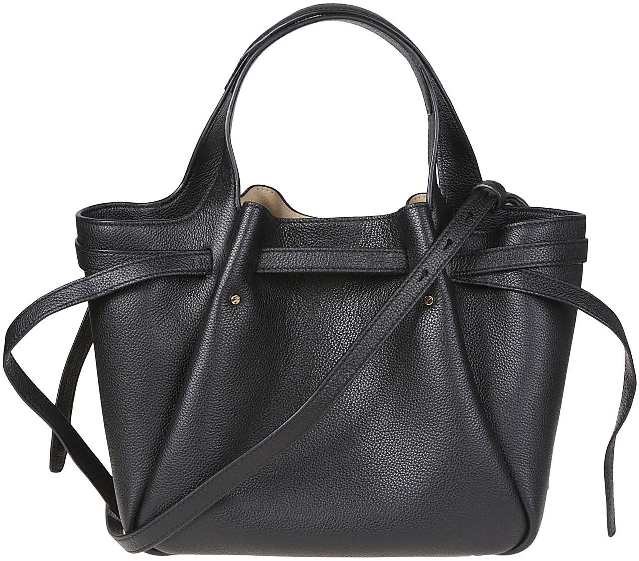 Tory Burch Small Romy Tote Bag Black Zwart