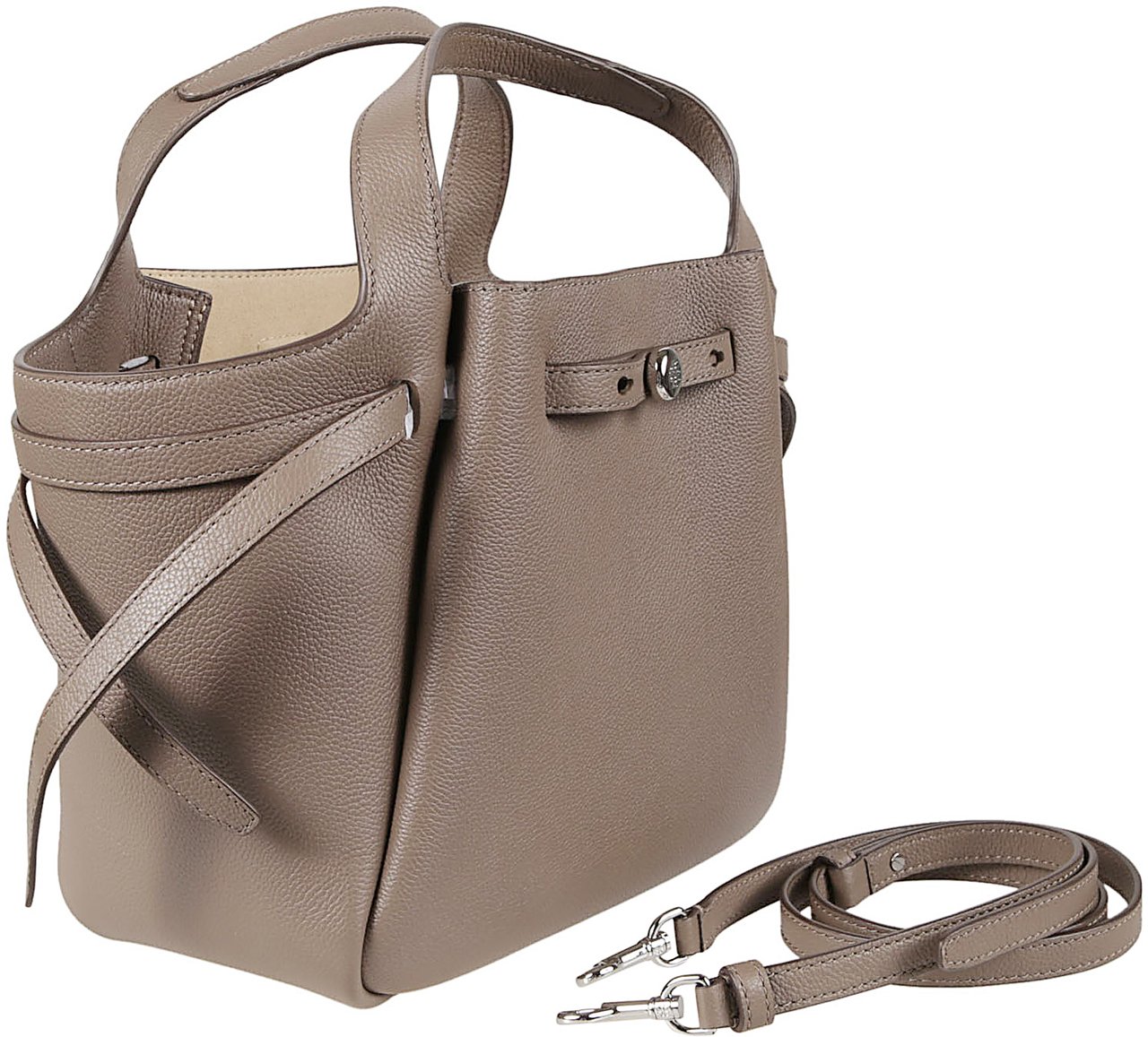 Tory Burch Small Romy Tote Bag Brown Bruin