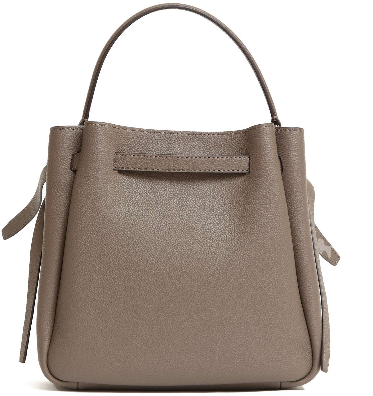 Tory Burch Bucket Bag Con Manico Color Tortora Beige