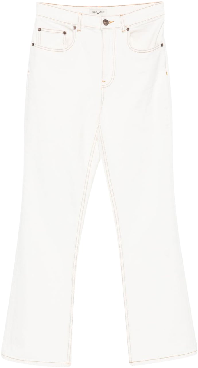 Tory Burch Jeans White Wit