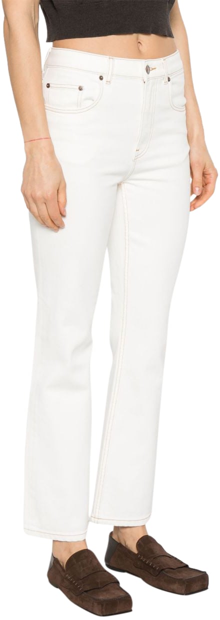 Tory Burch Jeans White Wit