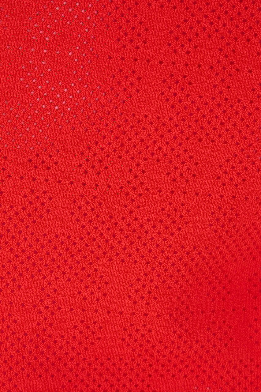 Tory Burch Tory Burch Red viscose blend top Rood