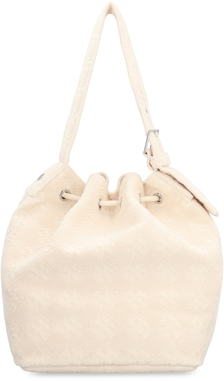 Tory Burch Towelling bucket bag Neutraal