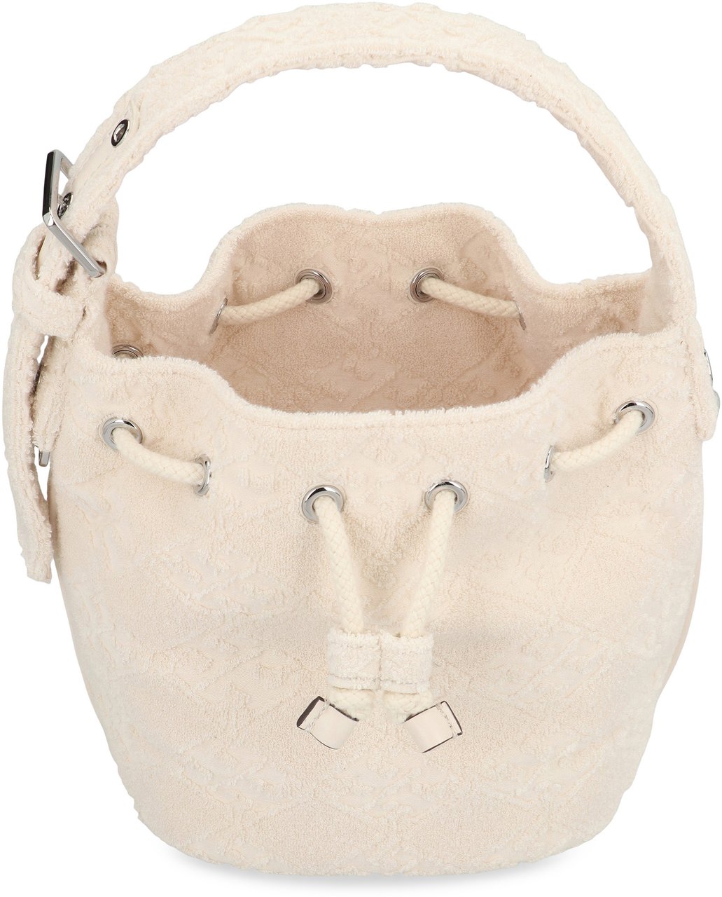 Tory Burch Terry Mini bucket bag Neutraal