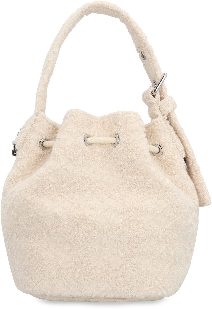 Tory Burch Terry Mini bucket bag Neutraal