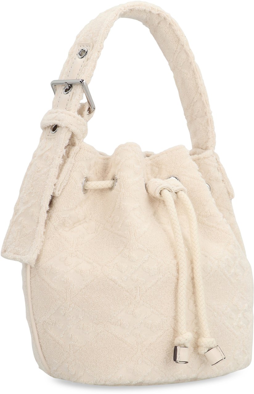 Tory Burch Terry Mini bucket bag Neutraal