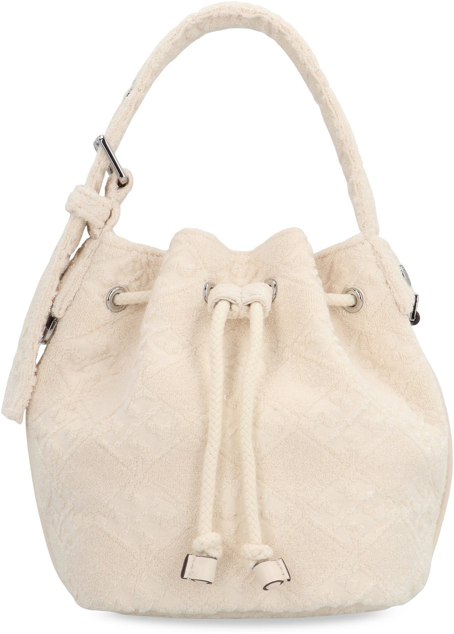 Tory Burch Terry Mini bucket bag Neutraal