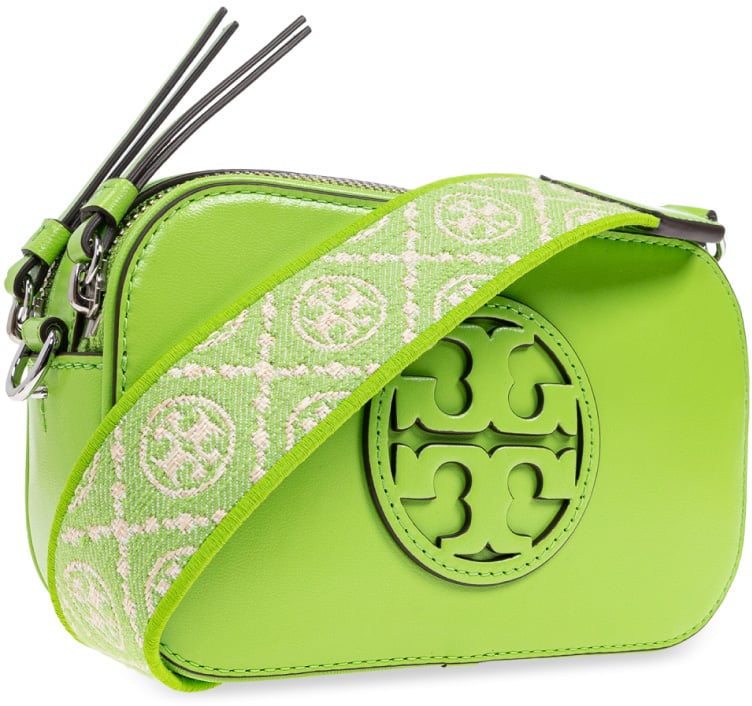 Tory Burch Miller Mini Crossbody Bag Groen