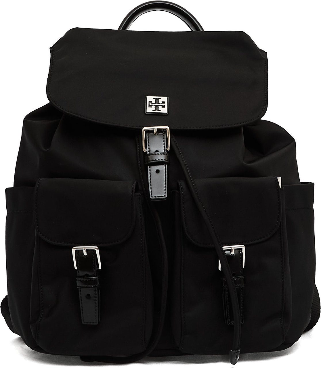 Tory Burch Backpack Nylon Nero Zwart