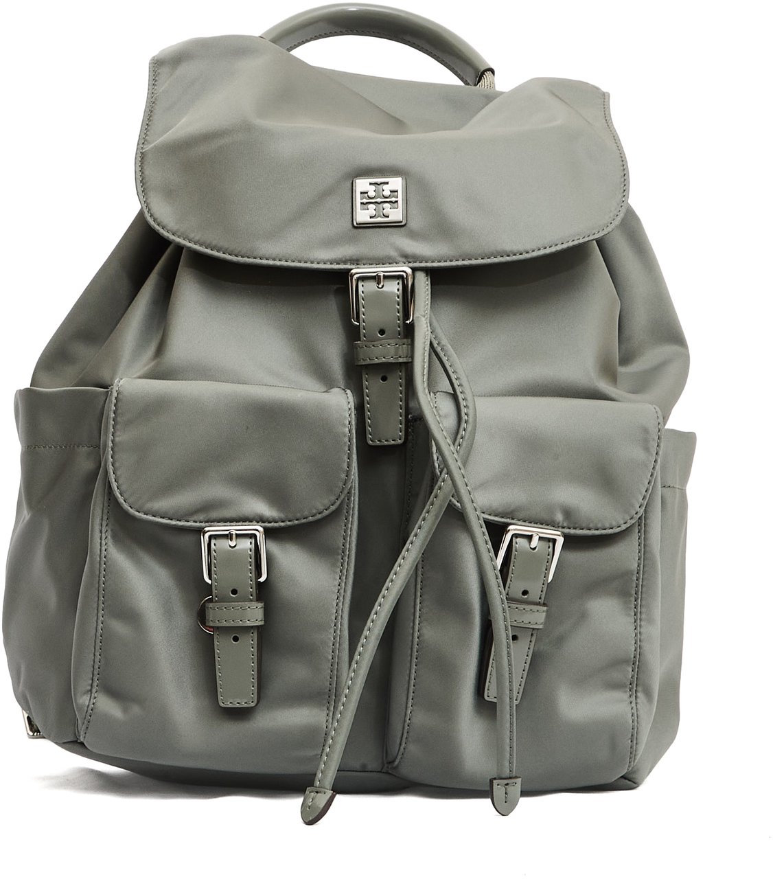 Tory Burch Backpack Nylon Grigio Grijs