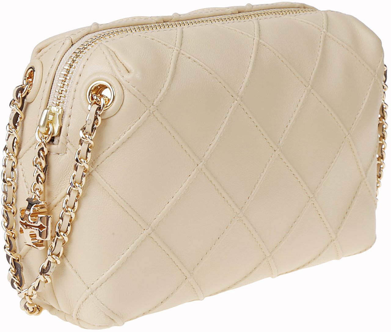 Tory Burch Fleming Soft Crossbody Bag Nude & Neutrals Beige