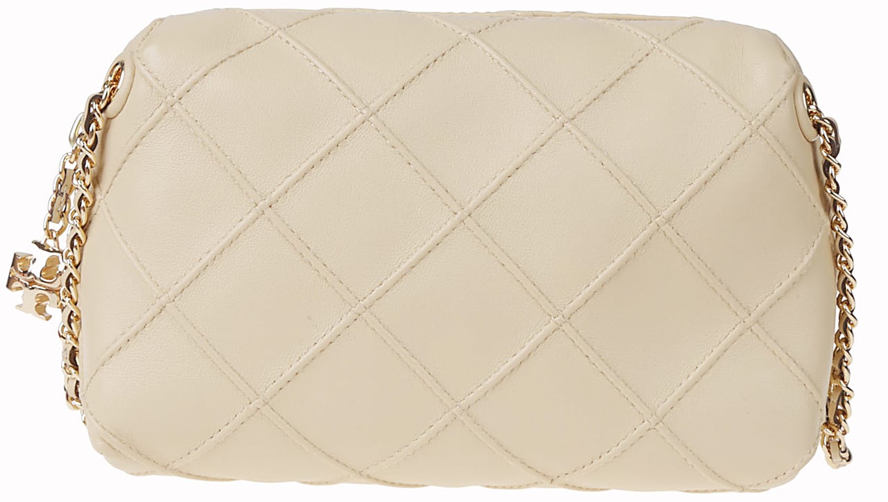 Tory Burch Fleming Soft Crossbody Bag Nude & Neutrals Beige