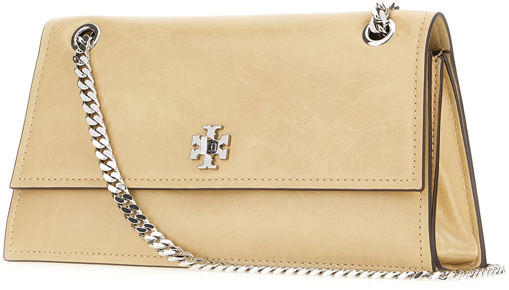 Tory Burch Tory Burch Beige leather crossbody bag Beige