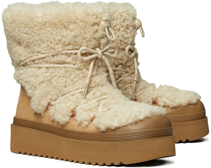 Tory Burch Boots Beige Beige