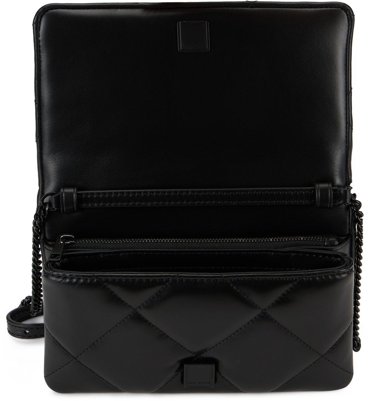 Tory Burch Quilted leather bag Zwart