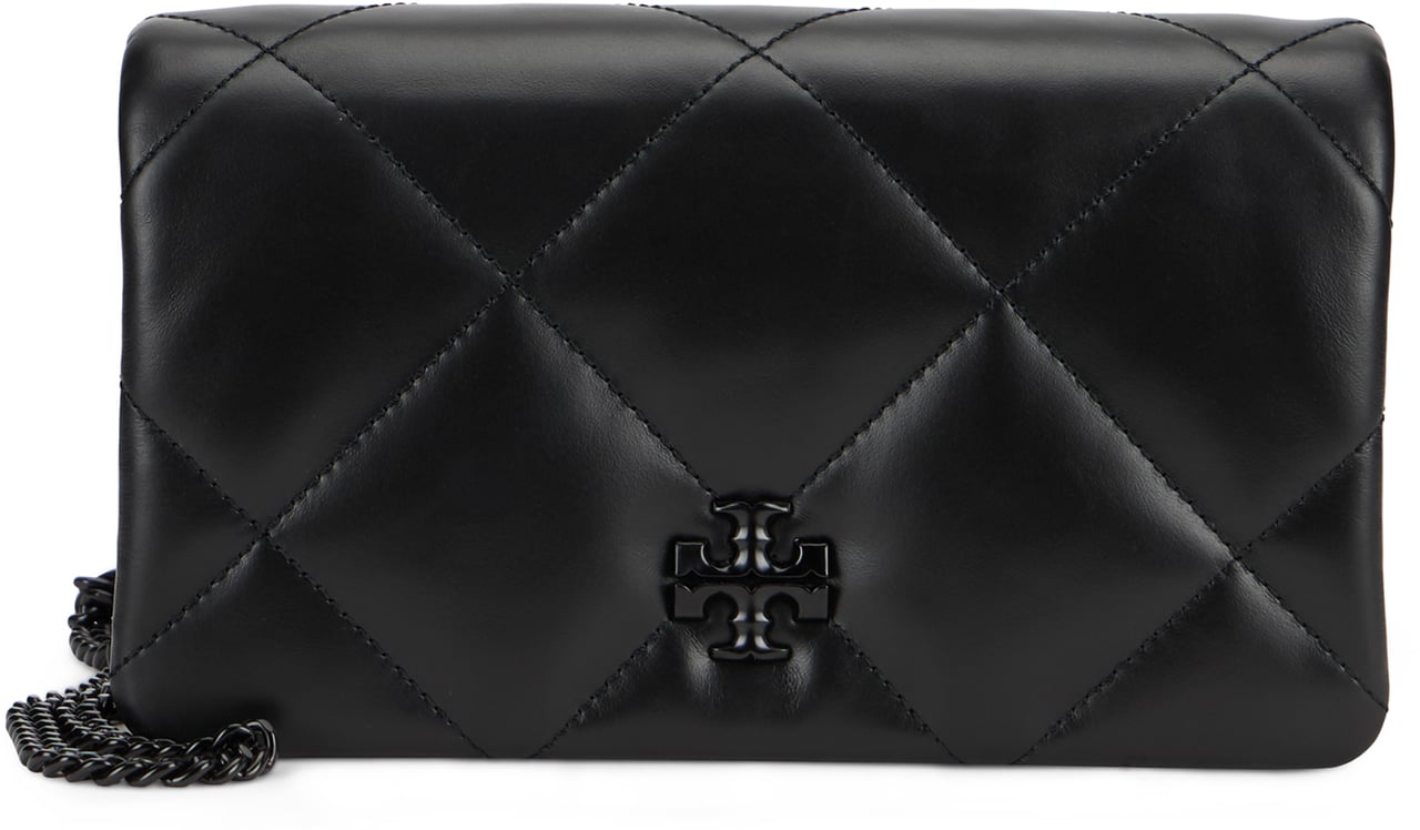 Tory Burch Quilted leather bag Zwart