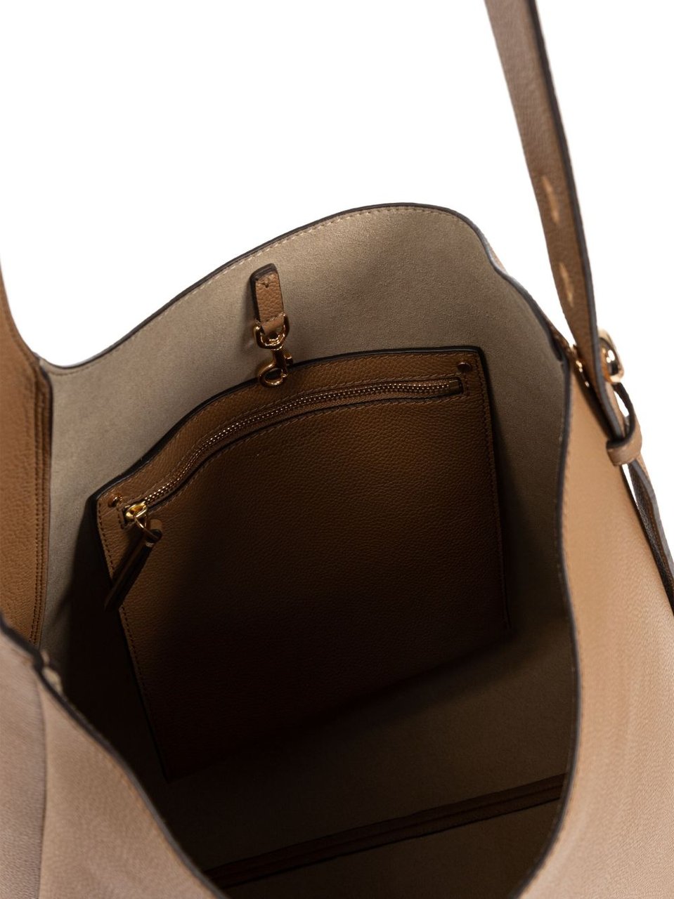 Tory Burch Borsa Hobo Romy Tiramisu Beige