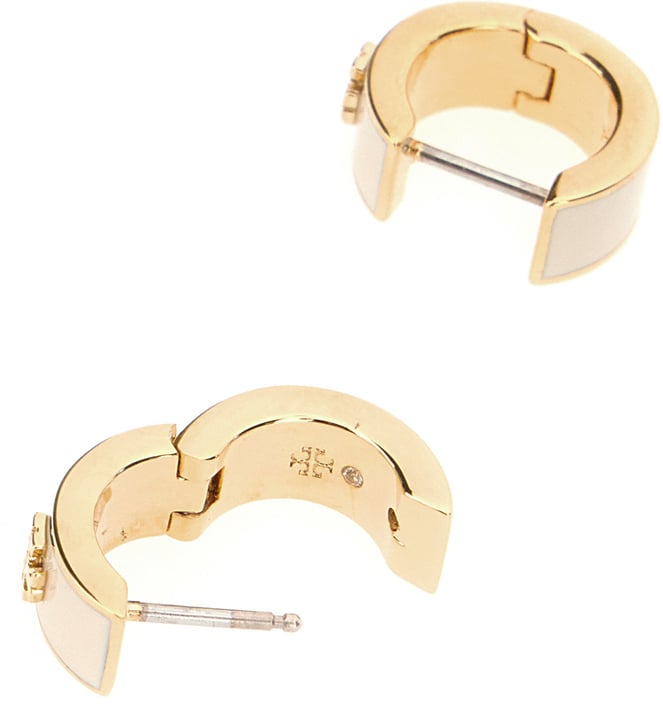 Tory Burch Tory Burch Two-tone metal earrings Divers