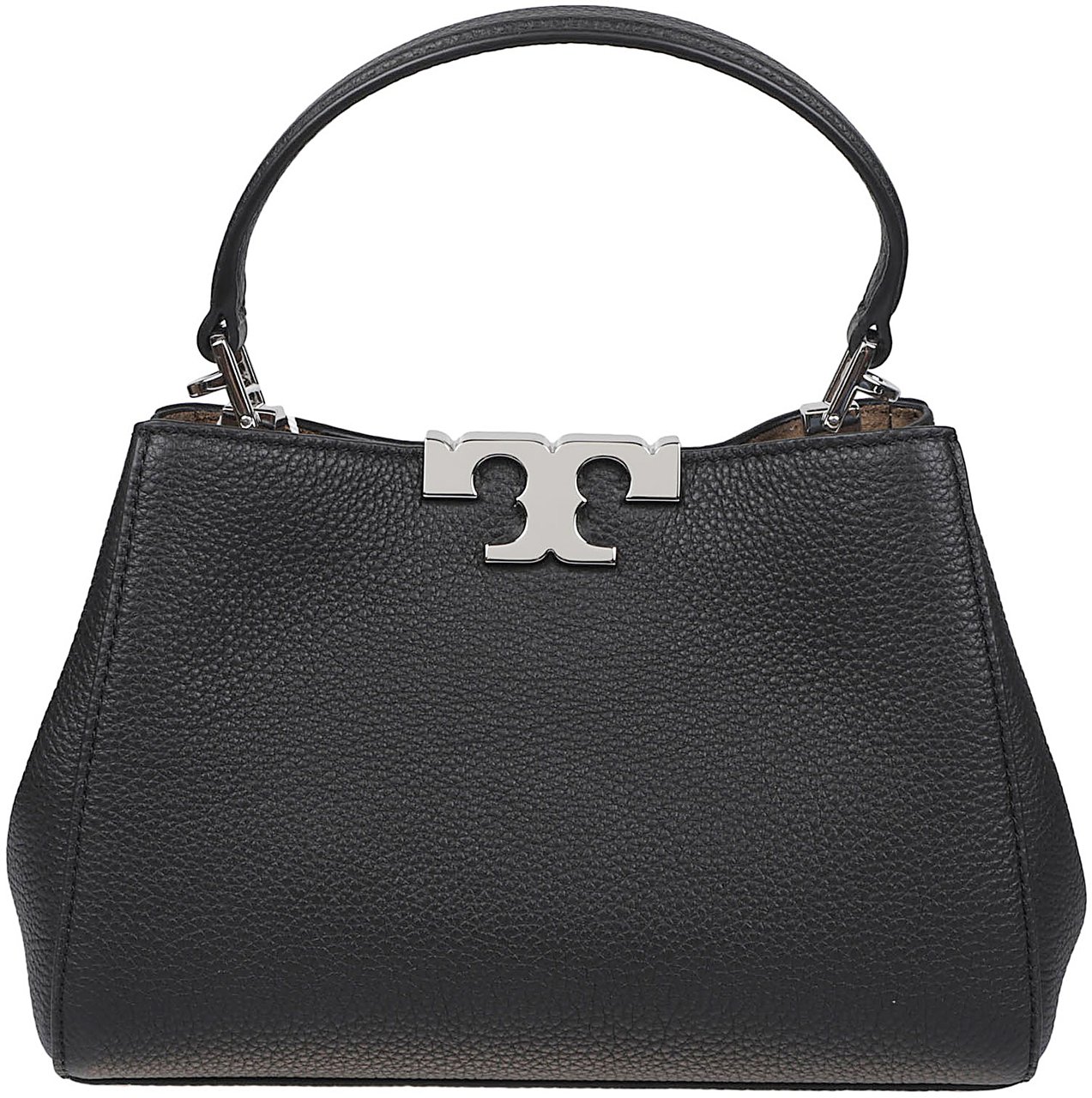 Tory Burch Mini Eleanor Soft Satchel Bag Black Zwart
