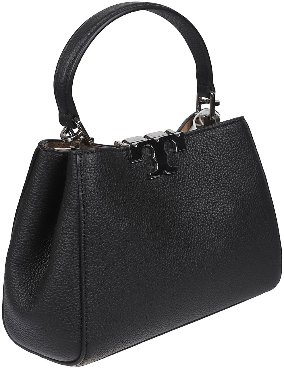 Tory Burch Mini Eleanor Soft Satchel Bag Black Zwart