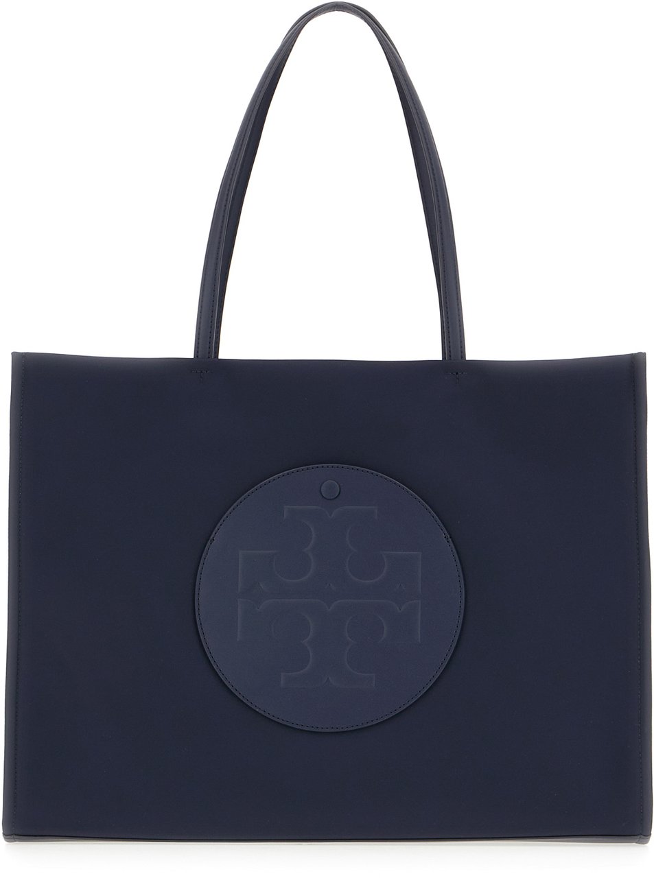 Tory Burch Tory Burch Navy blue nylon Ella shopping bag Blauw