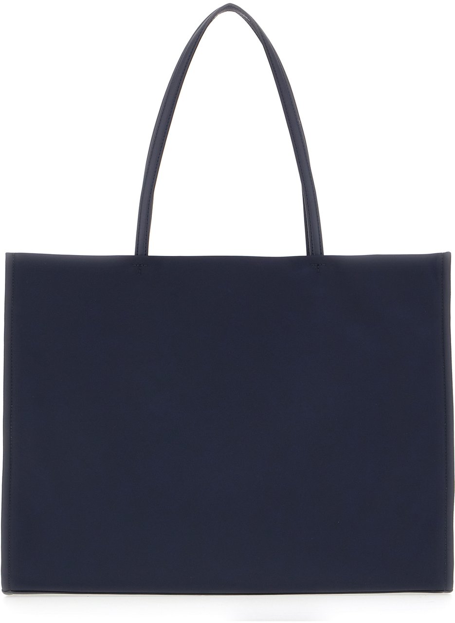 Tory Burch Tory Burch Navy blue nylon Ella shopping bag Blauw