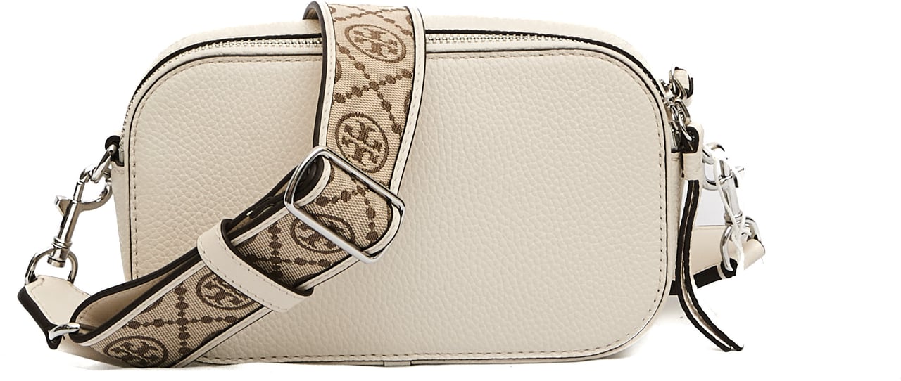 Tory Burch Mini Crossbody Avorio Wit