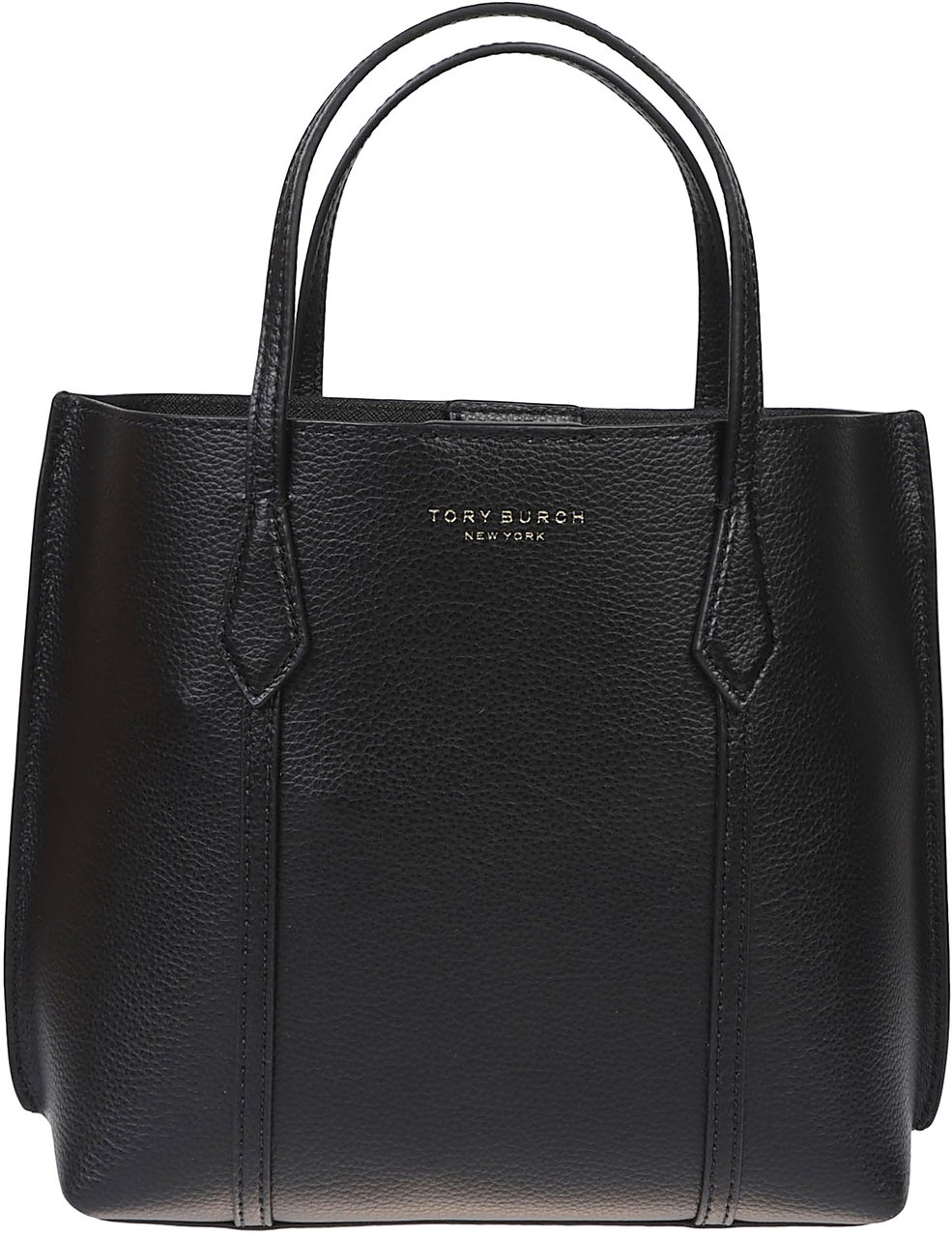 Tory Burch Small Perry Tote Bag Black Zwart