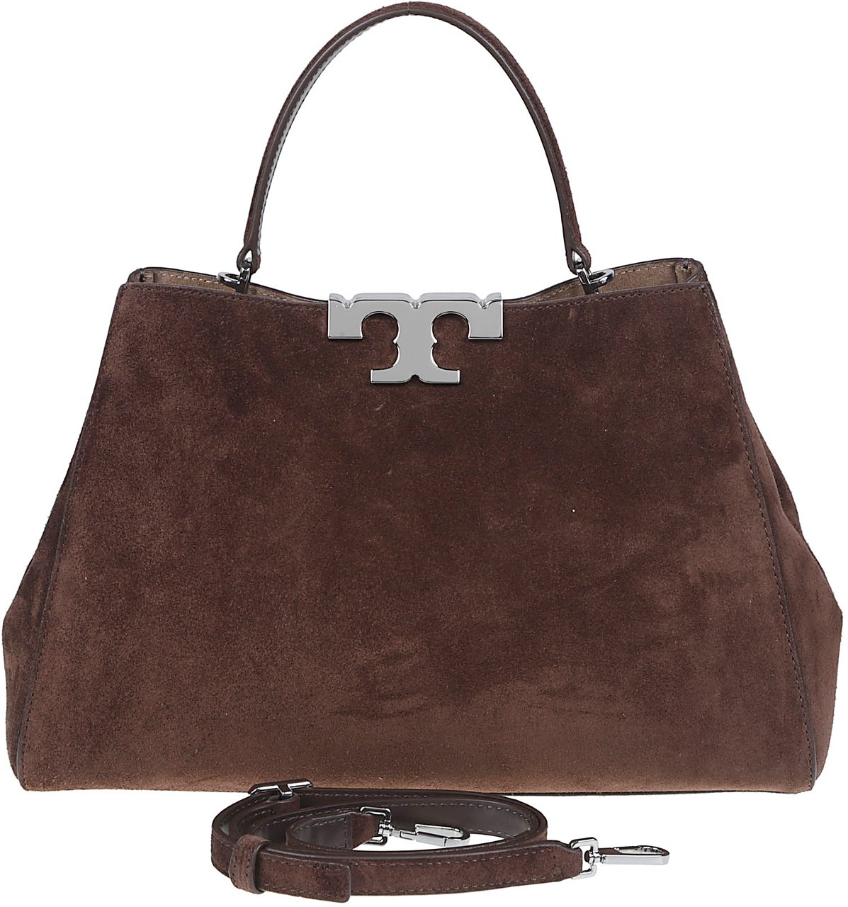 Tory Burch Eleanor Satchel Bag Brown Bruin