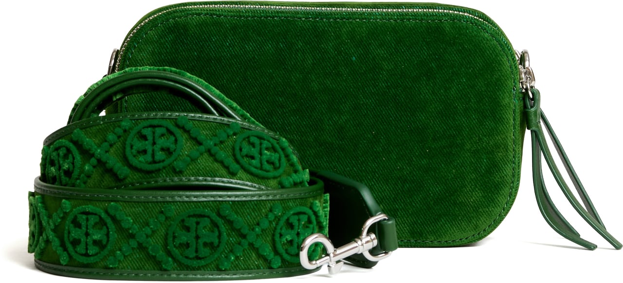 Tory Burch Mini Borsa A Tracolla Floccata Miller Groen