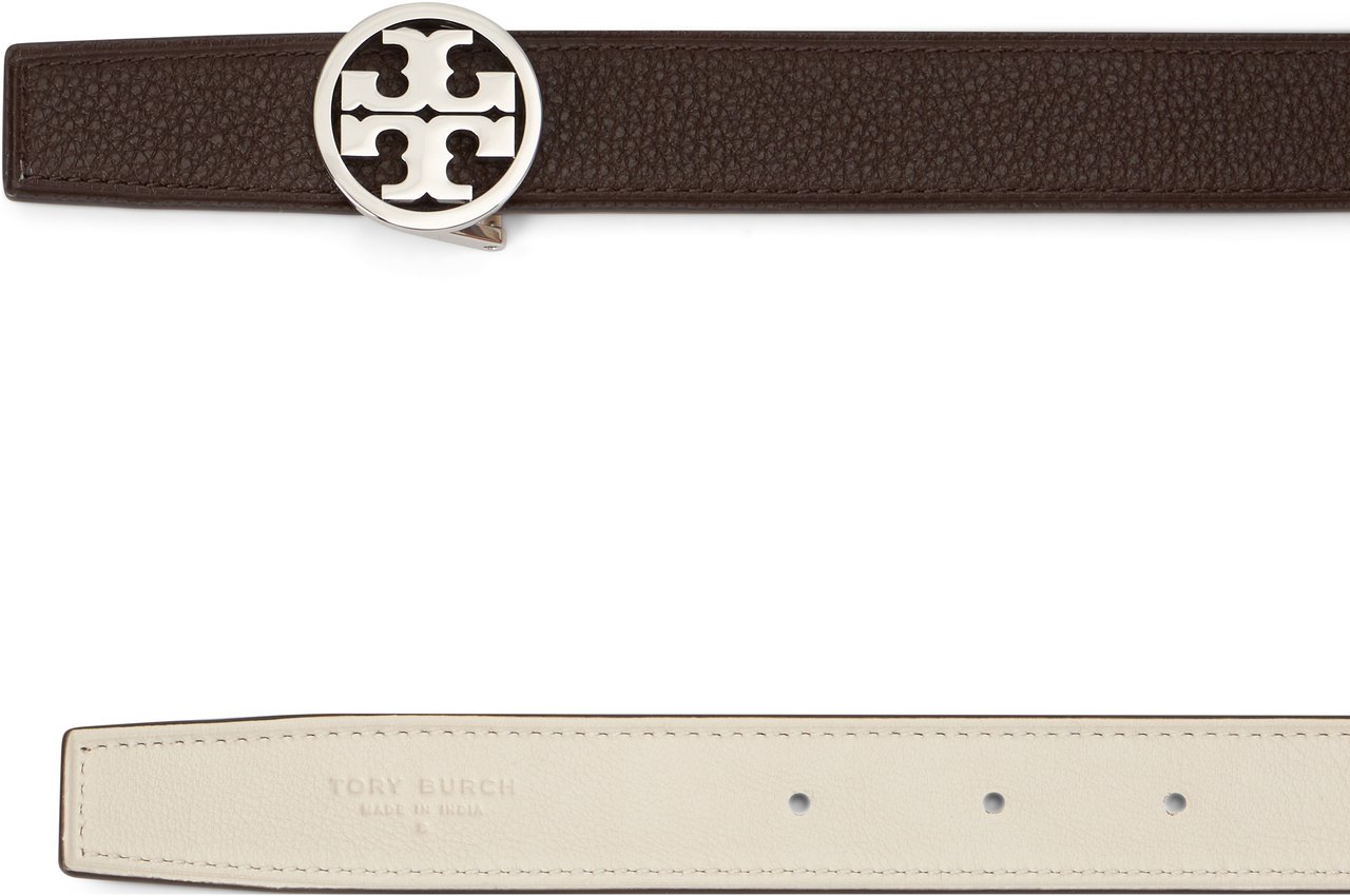 Tory Burch Miller Reversible Belt Bruin