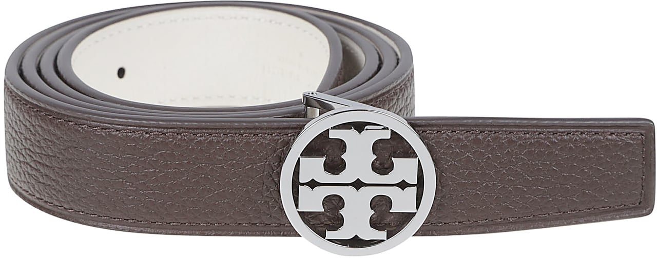 Tory Burch Miller Belt Brown Bruin