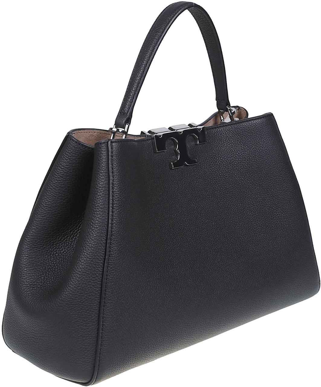 Tory Burch Eleanor Satchel Bag Black Zwart