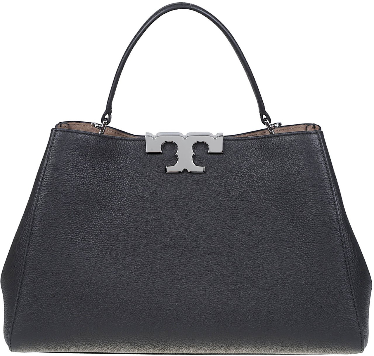 Tory Burch Eleanor Satchel Bag Black Zwart