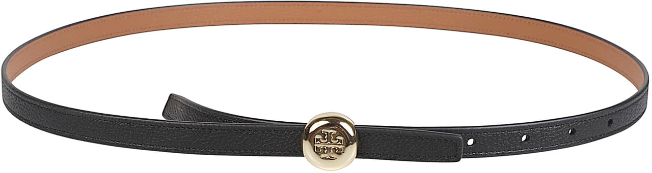 Tory Burch Romy Reversible Belt Black Zwart