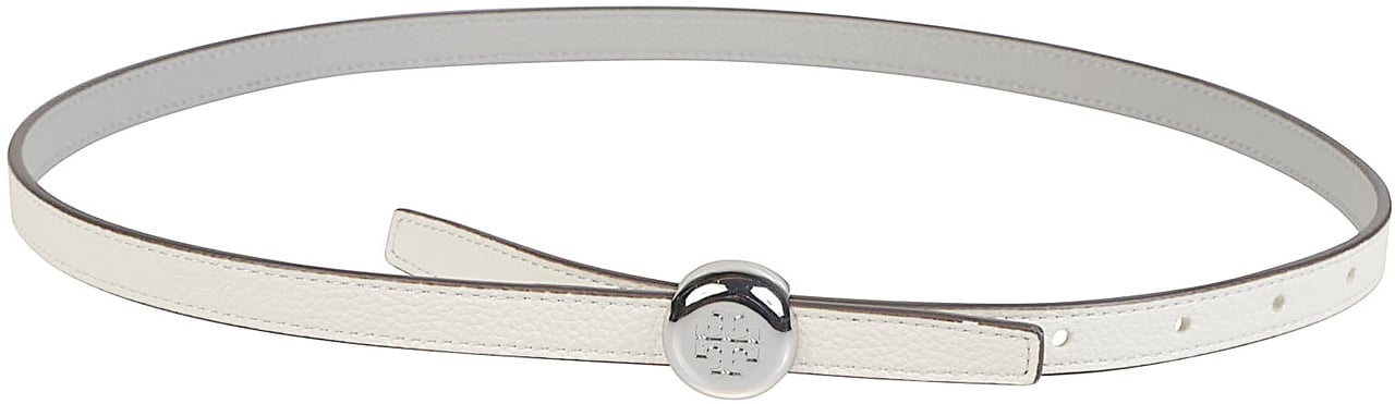 Tory Burch Romy Reversible Belt White Wit