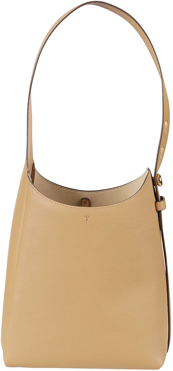Tory Burch Small Romy Hobo Bag Brown Bruin