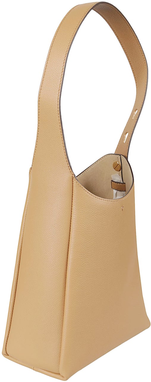 Tory Burch Small Romy Hobo Bag Brown Bruin