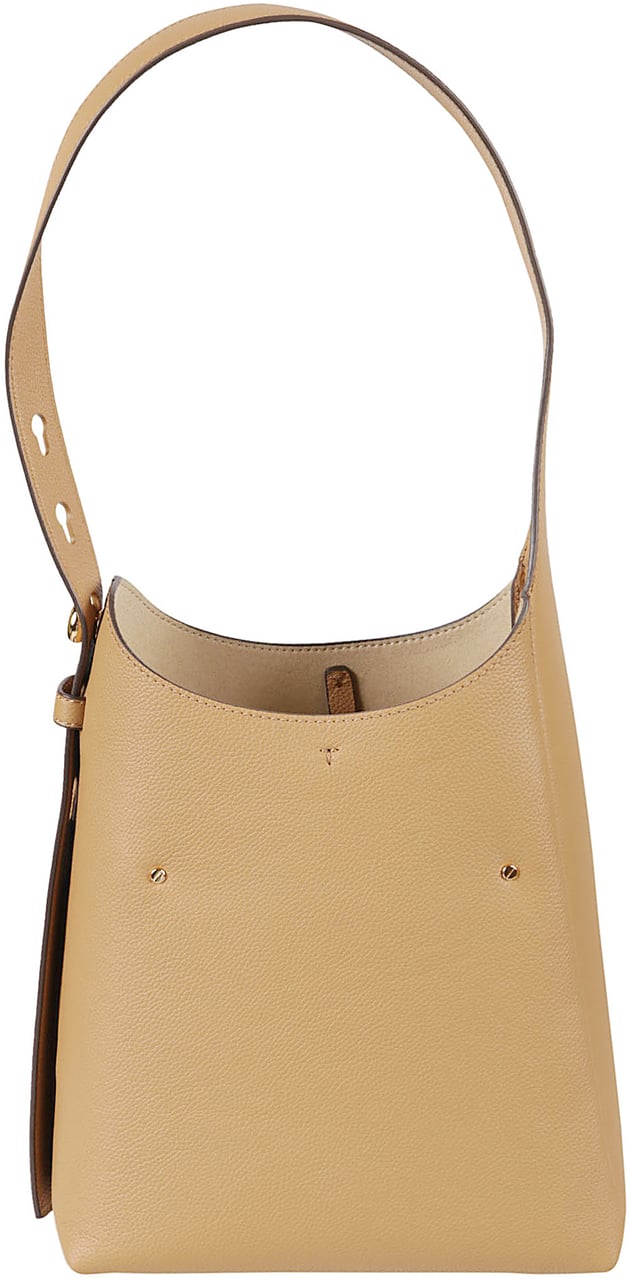 Tory Burch Small Romy Hobo Bag Brown Bruin