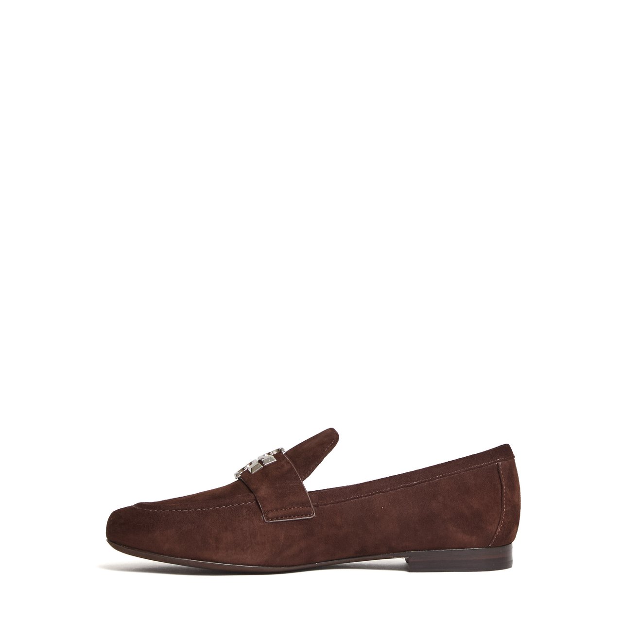 Tory Burch Eleanor Suede Nappa Lined Loafers Zwart