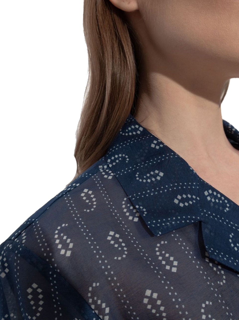 Tory Burch Shirts Blue Blauw