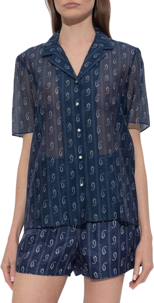 Tory Burch Shirts Blue Navy