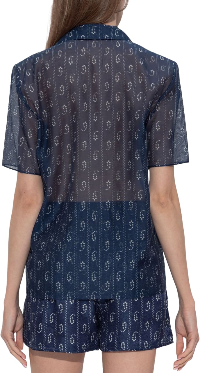 Tory Burch Shirts Blue Navy