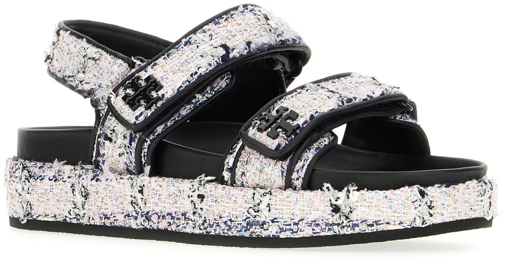 Tory Burch Embroidered fabric Kira Sport sandals Divers