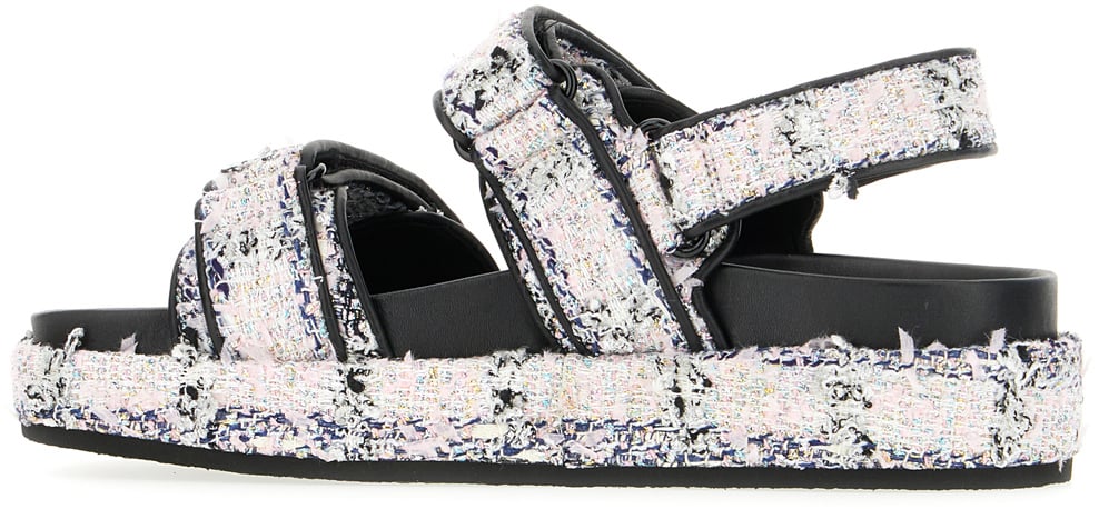 Tory Burch Embroidered fabric Kira Sport sandals Divers