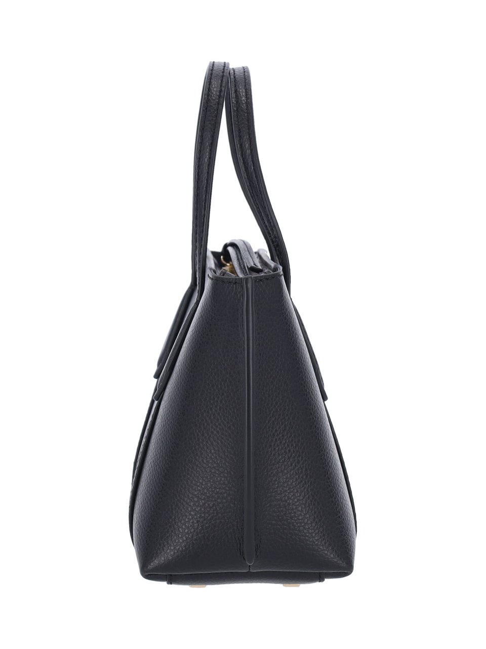 Tory Burch Structured Black Handbag with Detachable Shoulder Strap Zwart
