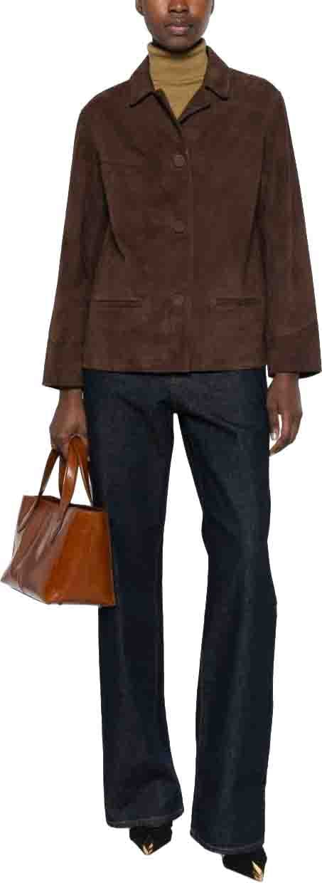 Tory Burch Jackets Brown Bruin