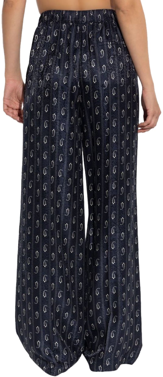 Tory Burch Trousers Blue Blauw